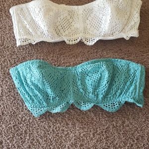 VS Victoria secret lot of 2 bralettes size l